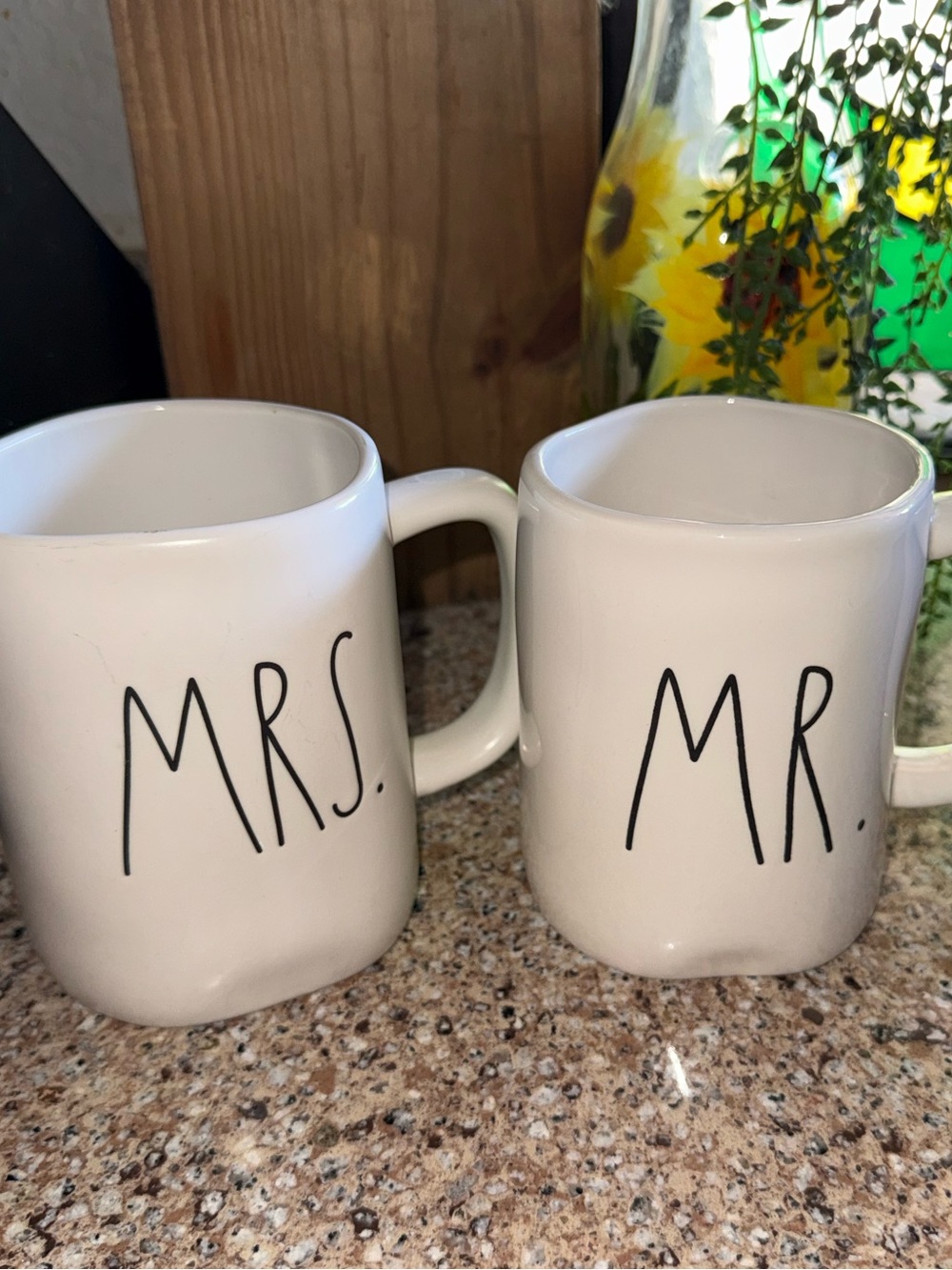 Rae Dunn “MR & MRS” Mug Set | Artisan Collection By Magenta